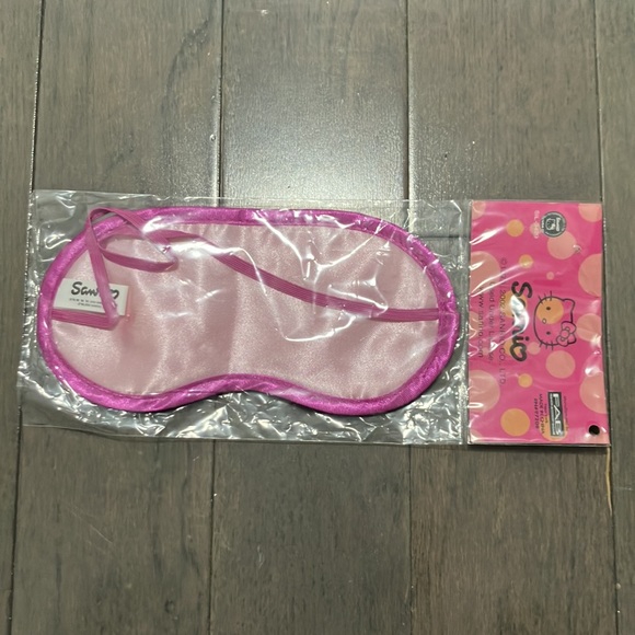 NWT Y2K Vintage 2002 Hello Kitty Eye Mask - Picture 2 of 4